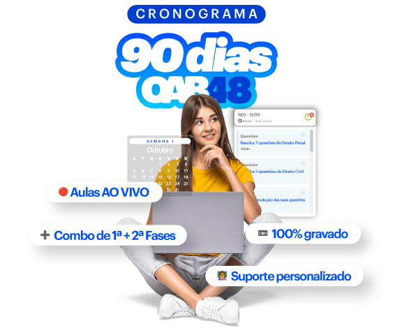 <p><strong>OAB 48: 90 dias para buscar sua aprovação!</strong></p>
<p></p>
<p></p>
<p></p>
<p></p>
<p></p>